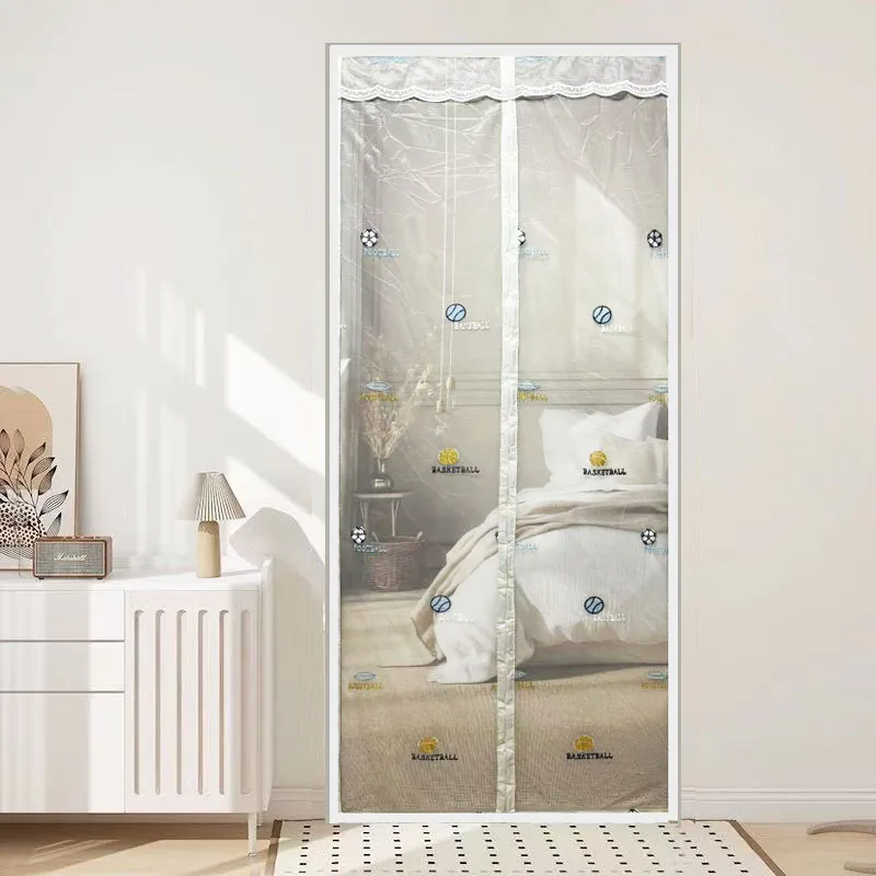 

Anti Bugs Fly Magnetic Door Screen Mosquito Nets For Children's Room Hands free, Silent Close , Easy To Install