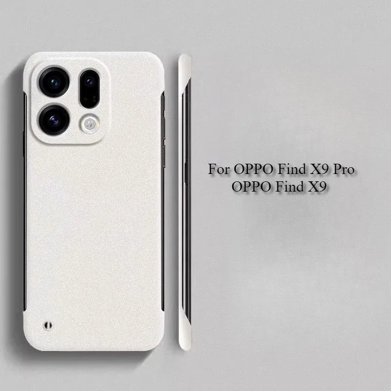 حافظة رفيعة للغاية من الحجر الرملي مقاومة للصدمات لهاتف اوبو فايند X9 برو غطاء حماية هاتف الكمبيوتر الصلب لـ Find X9 X9Pro Shell #1