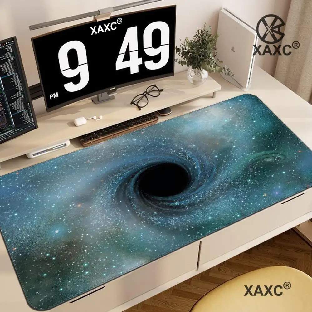 

Black Hole Mouse Pad large keyboard mouse desk pad non-slip rubber gaming mouse pad laptop mouse carpet