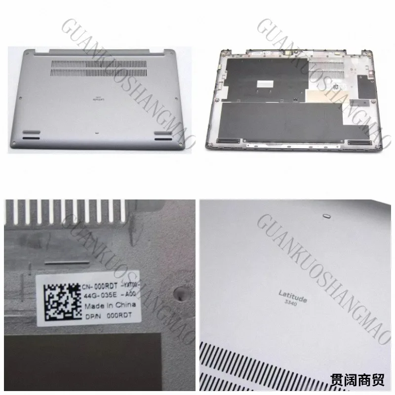 HJY...Brand new suitable for Dell Latitude E3340 3340 L3340 bottom case base protective cover gray 000RDT