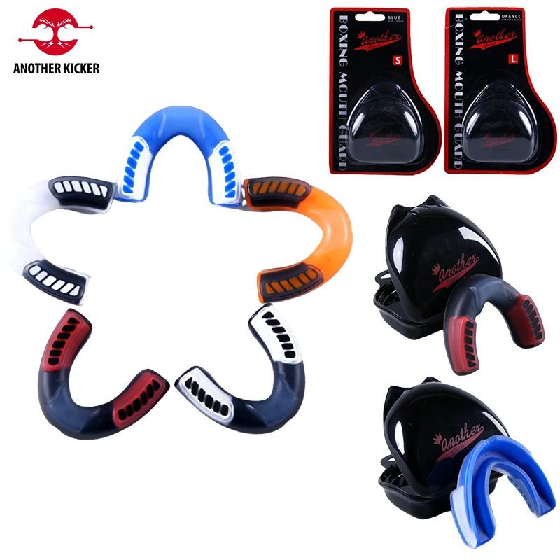 Boxing Mouth Guard EVA Teeth Protector Adult Kids MMA Mouthguard Tooth Brace Protection Muay Thai Basketball Rugby Boxing Karate