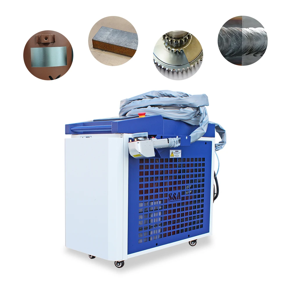 JPT Pulse Laser Cleaning Machine Metal Stone Wood Puls Fiber Laser Cleaning Machine Remove Paint From Laser Cleaning Machine