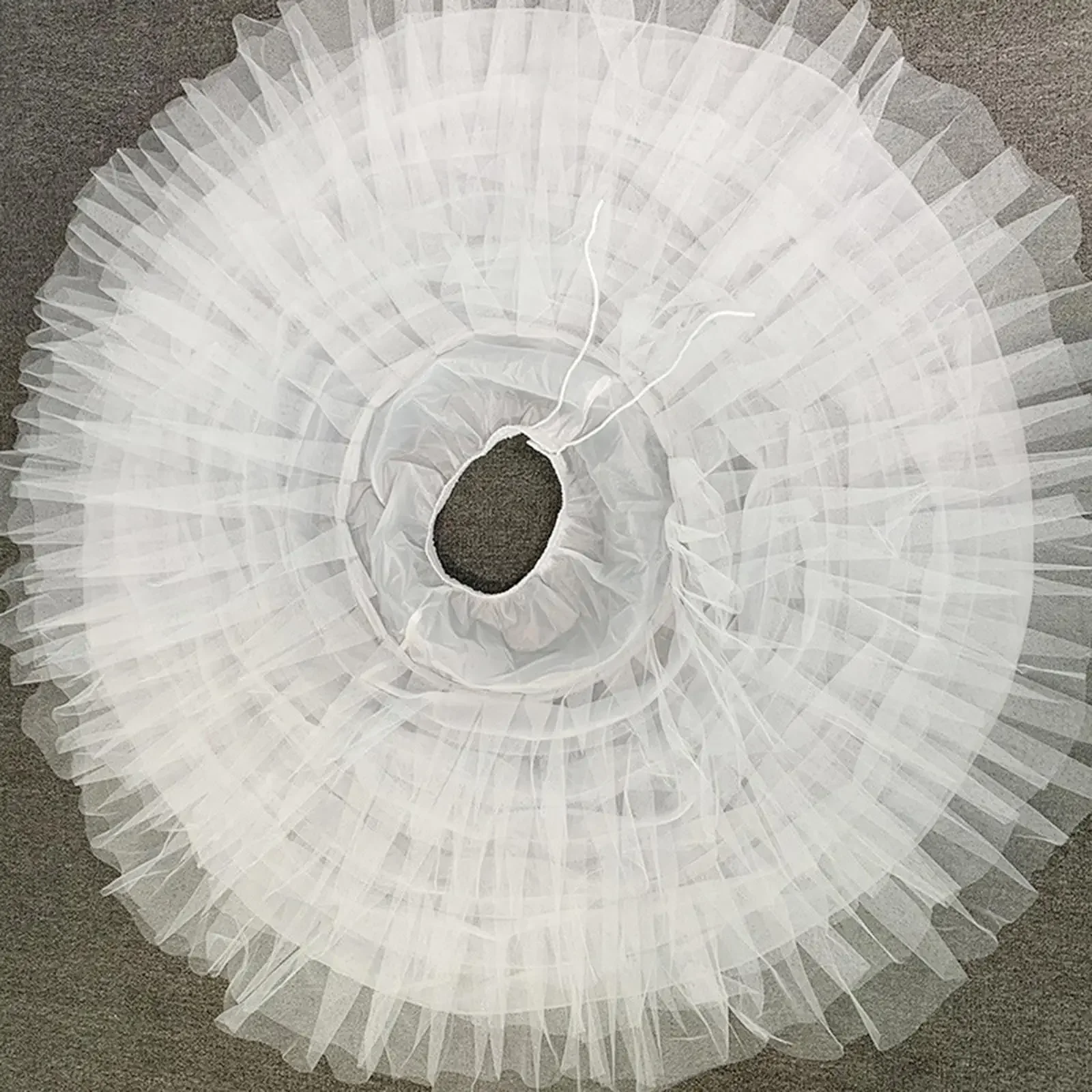 Full White Ball Gown Hoops Wedding Accessories Petticoat Underskirt Slips Quinceanera Gown for Wedding Dress image 3