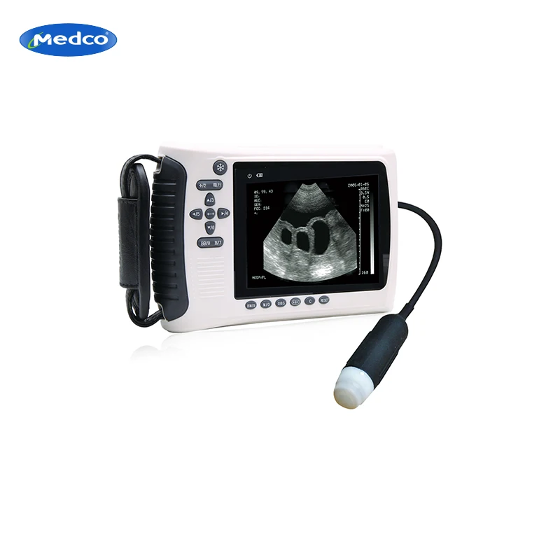 Pl-2018v Farm Use Veterinary Full Digital Handheld Ultrasound Scanner Vet Ultrasound For Swine Pig Ultrasound Machine