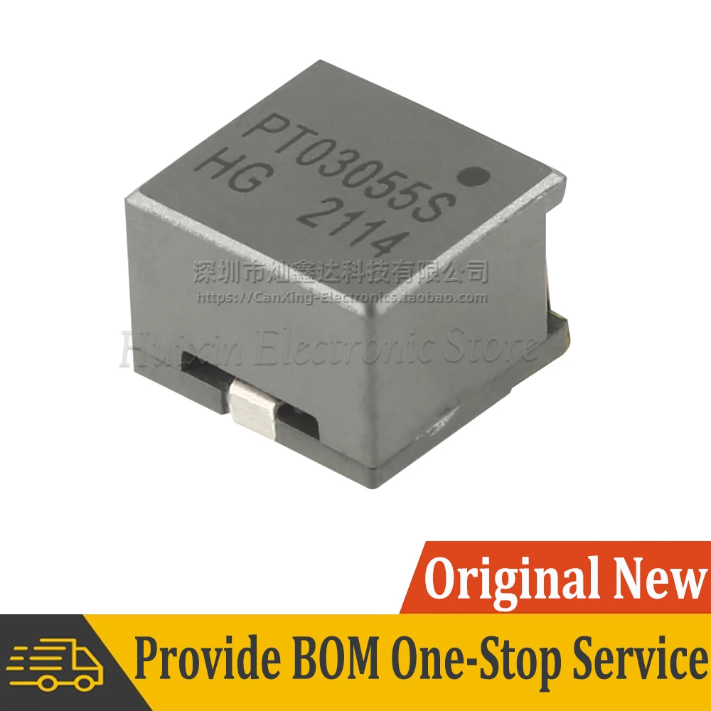 2pcs PT03055S SMD SMT Power Inductor Inductance 17uH 7A High Current Flat Copper Coils Filter Molding Inductor Surface Mount