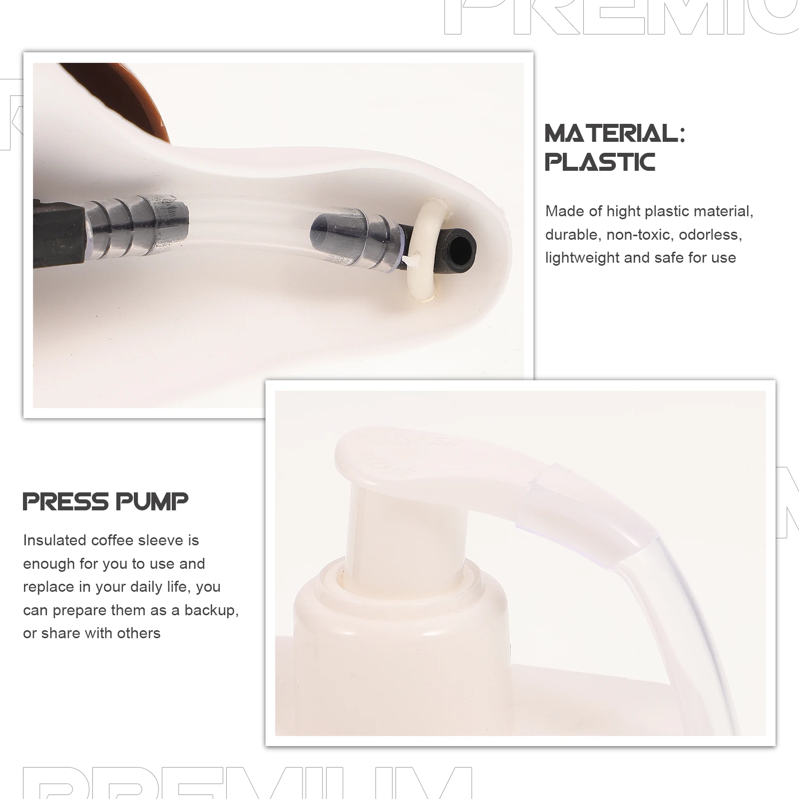 

Snail Dispenser Box Push Type Shampoo Emulsion Hand Wash Case Large Capacity Odorless Lightweight Bathroom Storage
