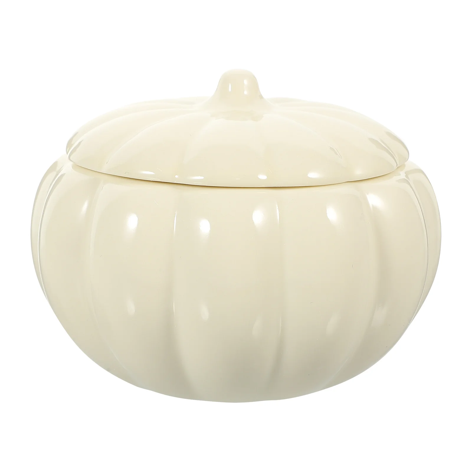 جرة سيراميك على شكل يقطين، حاوية حلوى رائعة، محكمة الغلق بإحكام، ديكور تخزين المطبخ، علبة شاي سيراميك