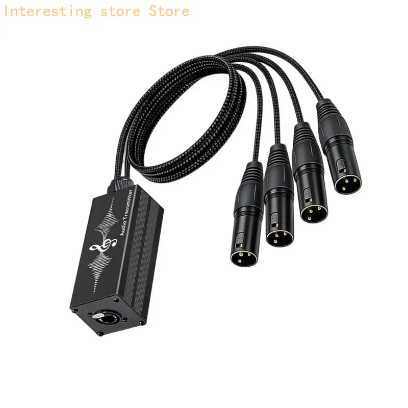 4 Way 4XLR RJ45 Cable System for Conference Use, Stage Work, and Studio Transfer 55KC