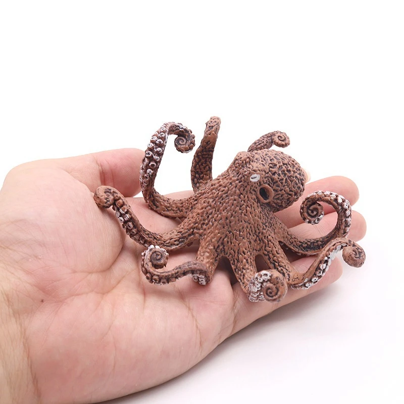 Octopus Modell Ozean Meer Leben Figur Spielzeug Simulation Tierwelt Modell Party Dekor Ozean Kreaturen Octopus Modell Figur