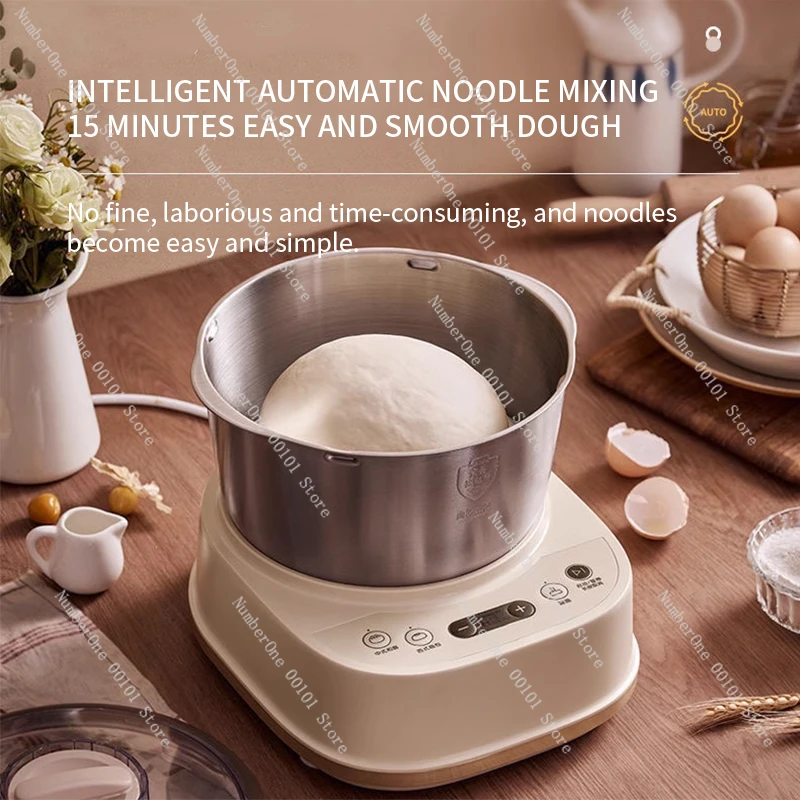 Flour mixer household small automatic fermentation kneading machine stirring cook machine commercial hair beating noodle alive