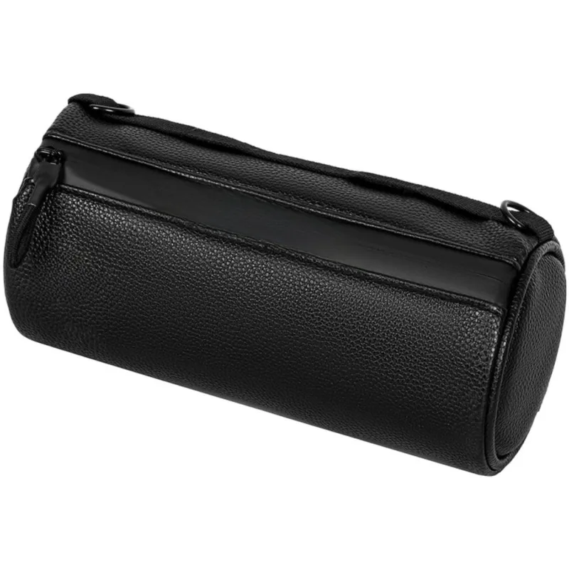 

Легкая велосипедная сумка из искусственной кожи, большая вместительная сумка через плечо для телефона, дорожная сумка-цилиндр для крепления на руль велосипеда