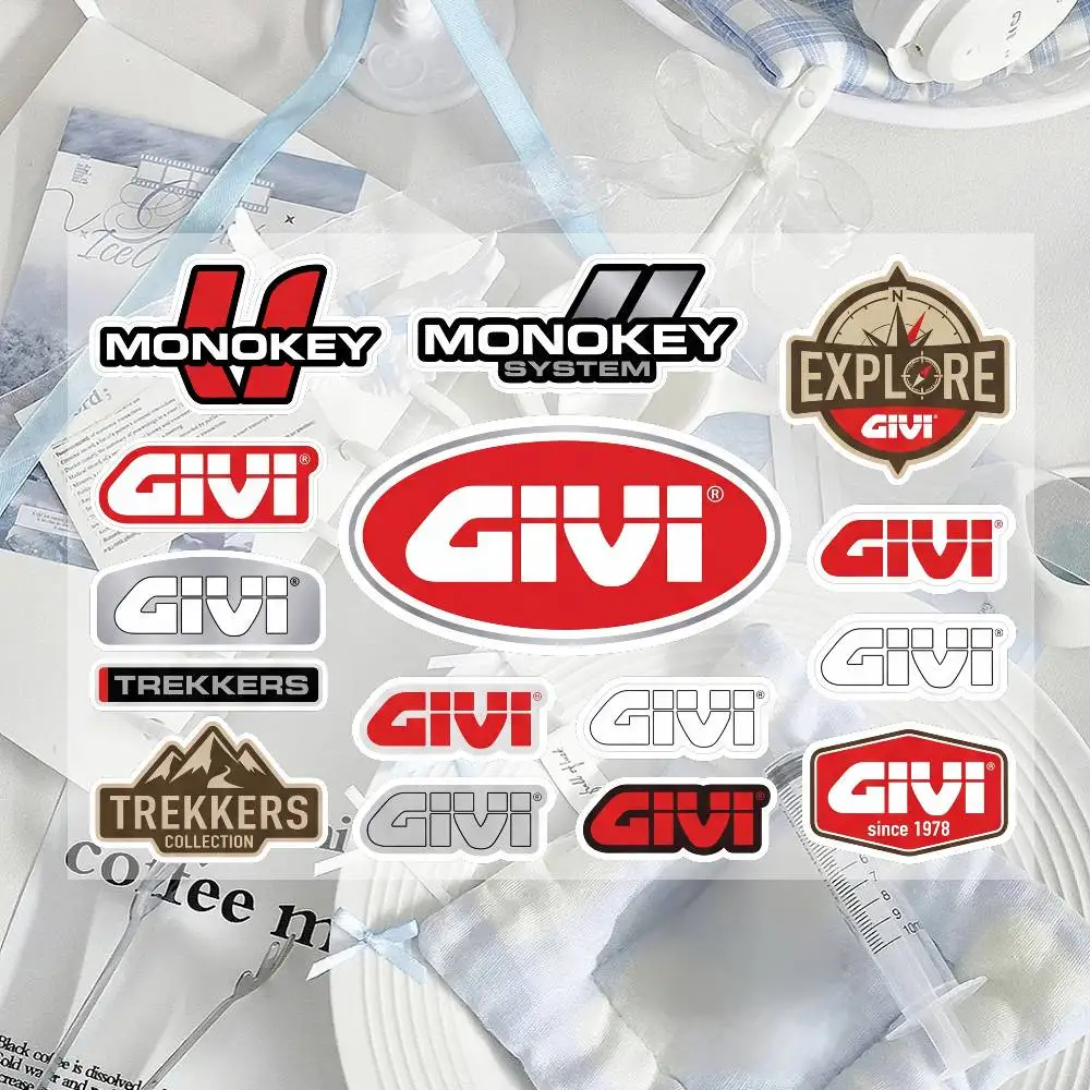 For GIVI Reflective Motorcycle Stickers, 3M Safety Warning At Night In The Dark Scooter Helmets