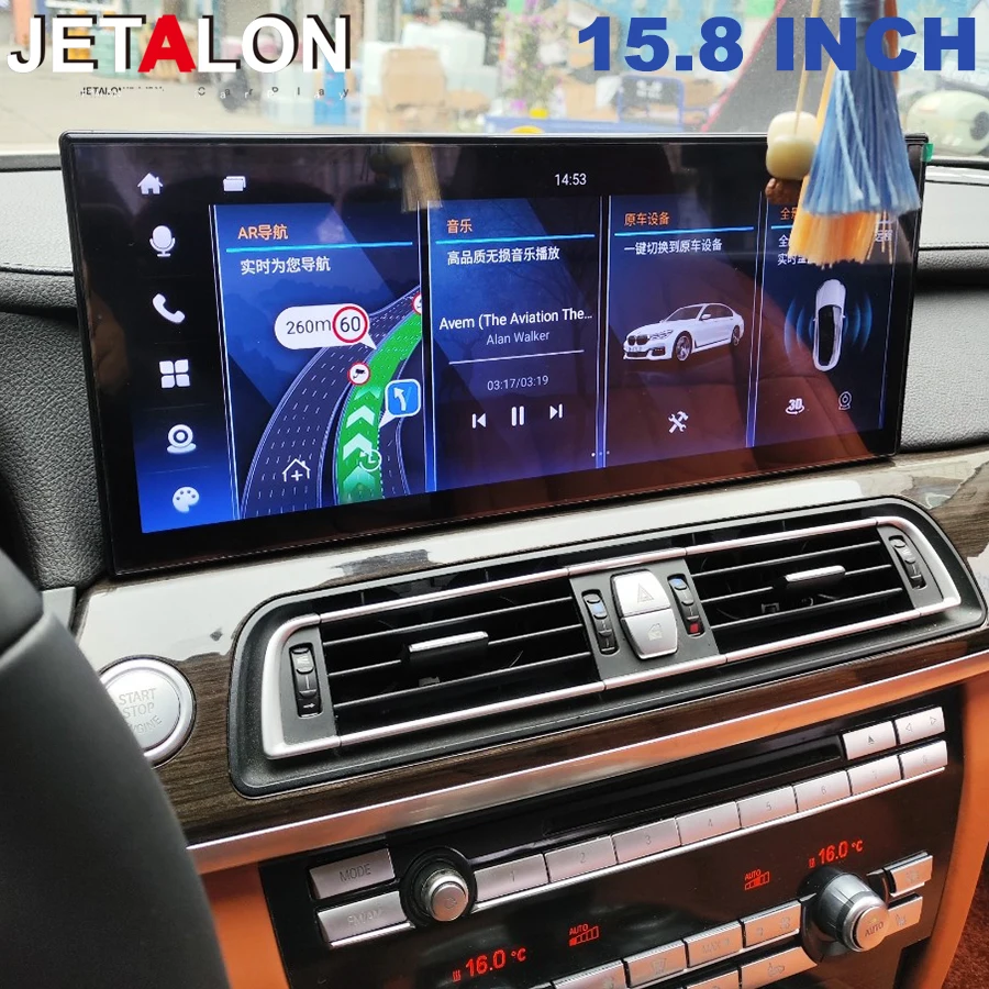 Android 15 Carplay For BMW 7 SERIES F01 F02 2011-2017 CIC NBT System BT Car Radio Audio Multimedia Player WIFI 15.8