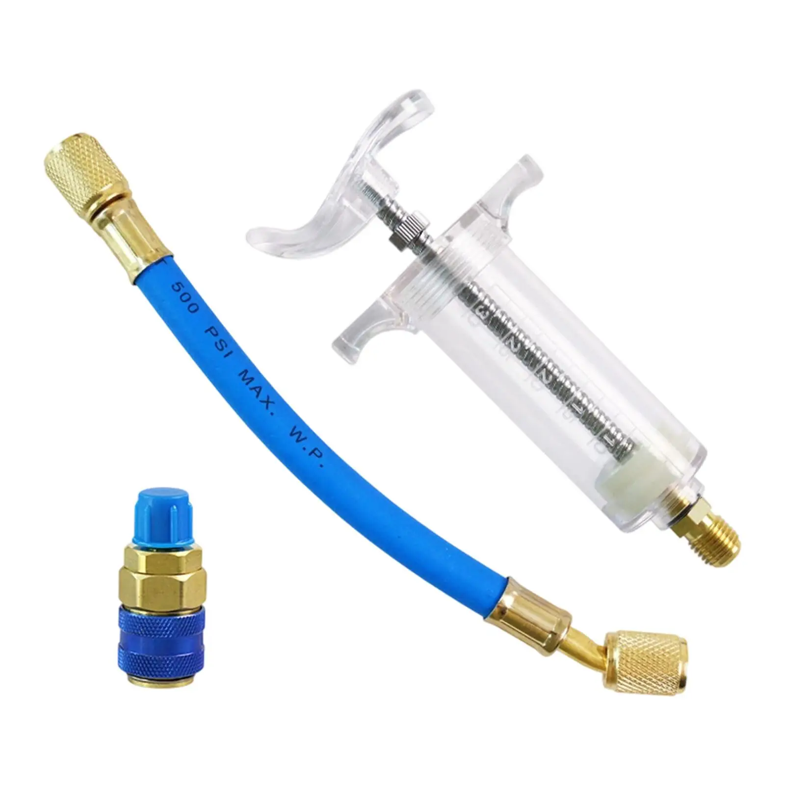 

Oil Dye Injectors Kit Sturdy Cooling System Efficient Accurate Servicing 35ml Capacity Air Conditioning Tool for Automotive