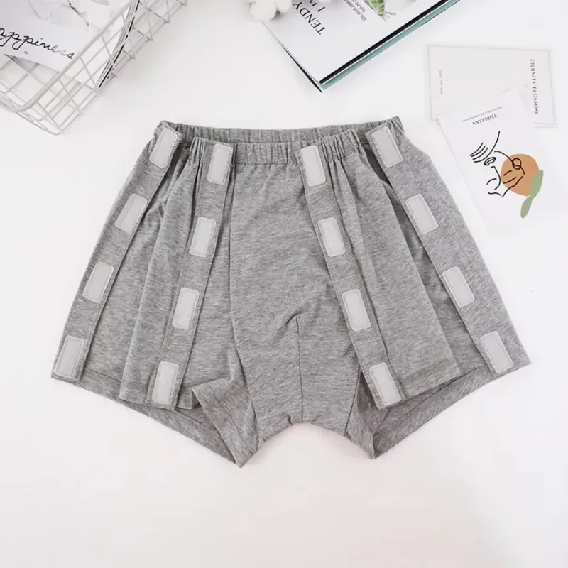 Elderly Patients Easy To Wear Men's Boxer Underwear After Fracture Rehabilitation Nursing Bed Paralysis Patients Health Care New