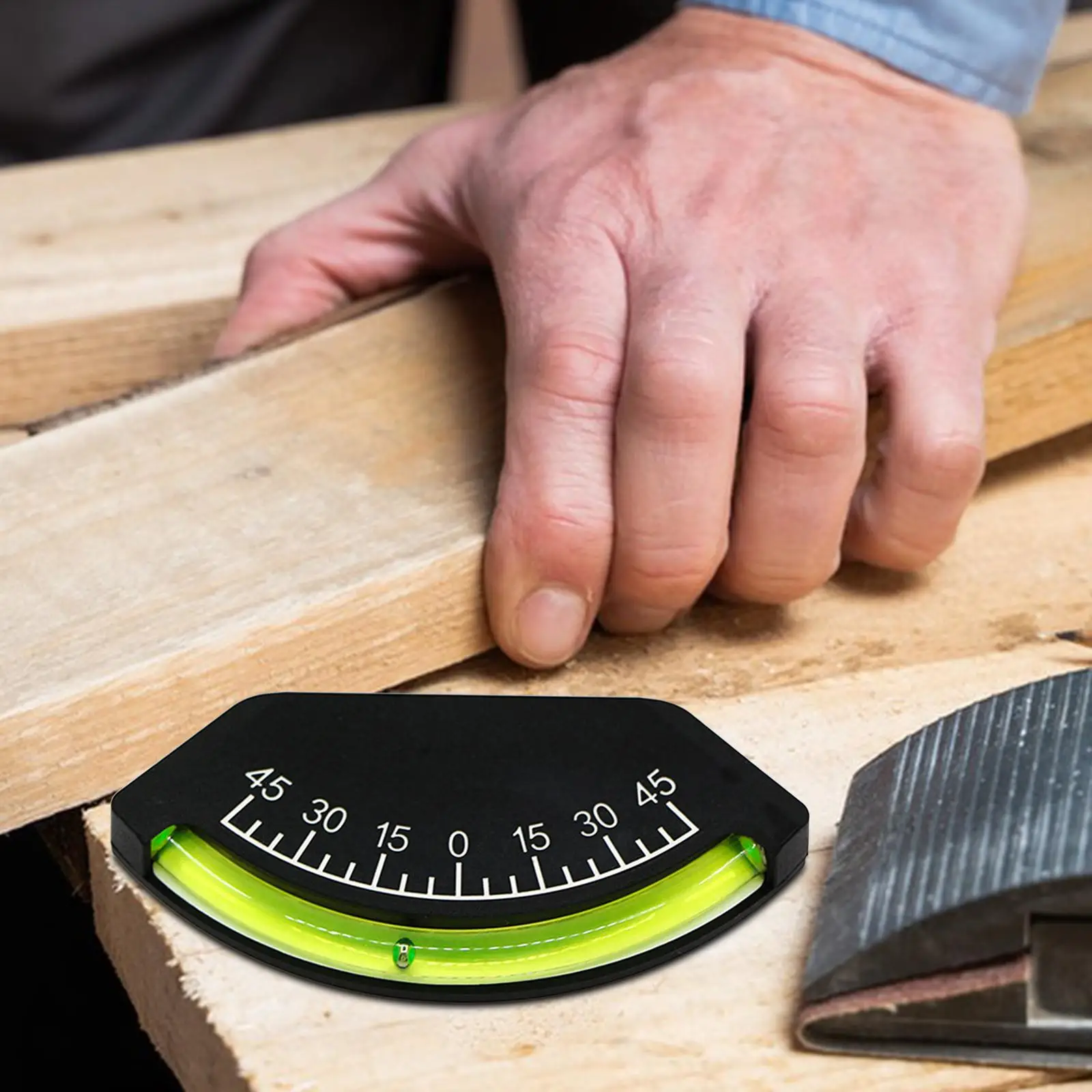 45 Degree Car Boat Inclinometer Tilt Gauge Professional Angle Indicator