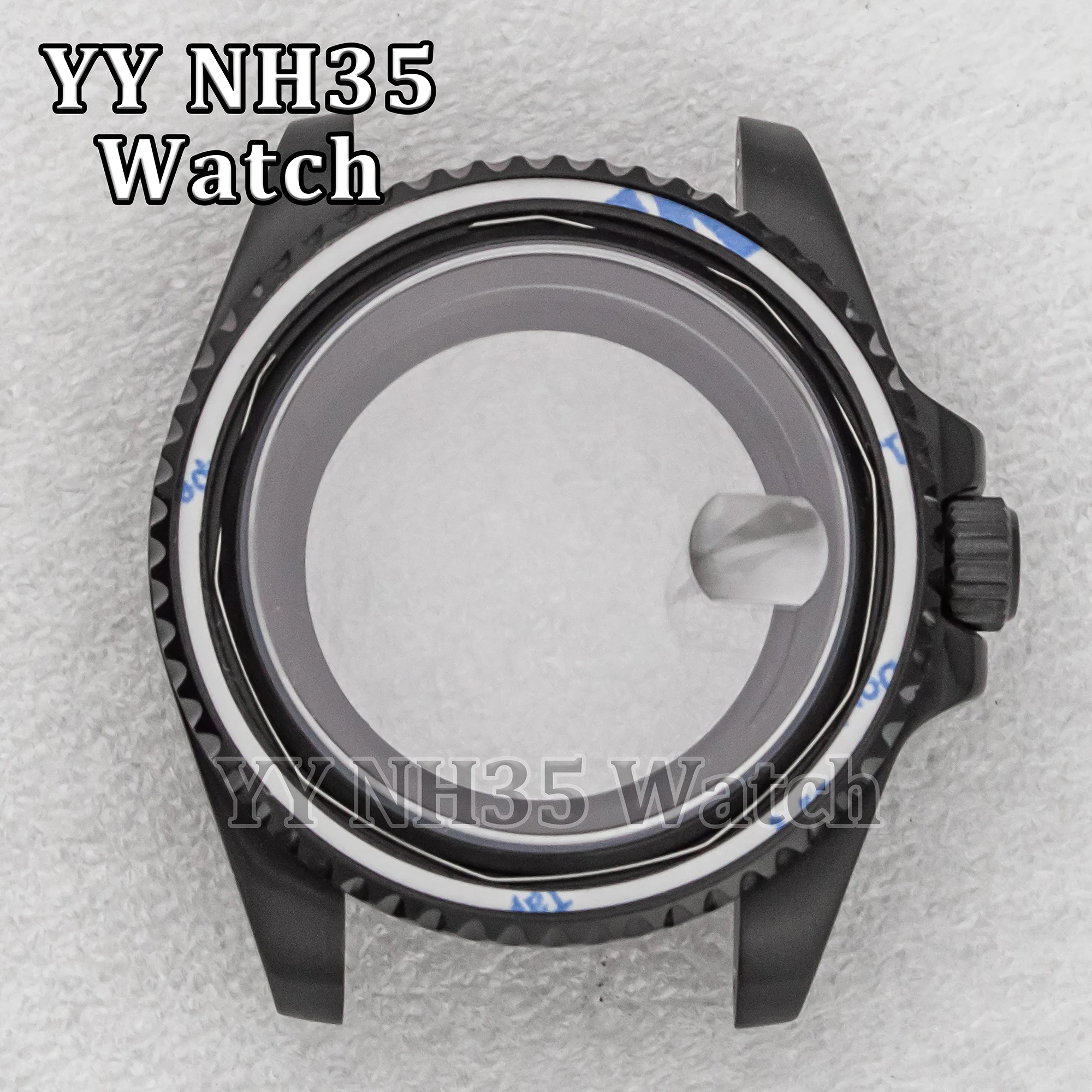 

for SUB GMT Watches Watch Mod Parts NH35 Case Sapphire Glass 10ATM Waterproof 40mm Case fit NH34/NH35/NH36 Automatic Movement