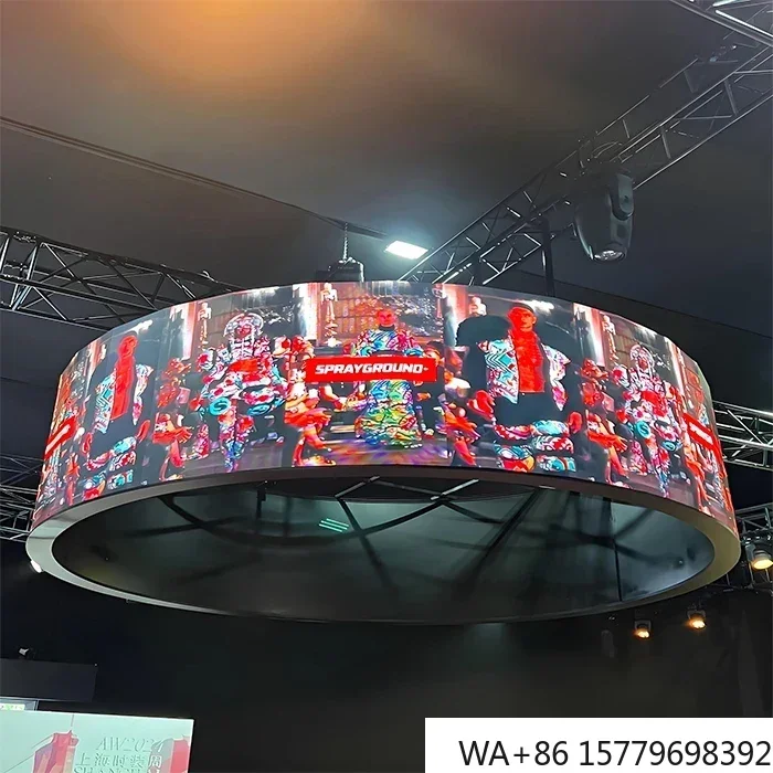 Indoor P1.95/P2.604/P3.91 LED Cylindrical Display 360° Flexible Screen for Exhibition Halls - view 2