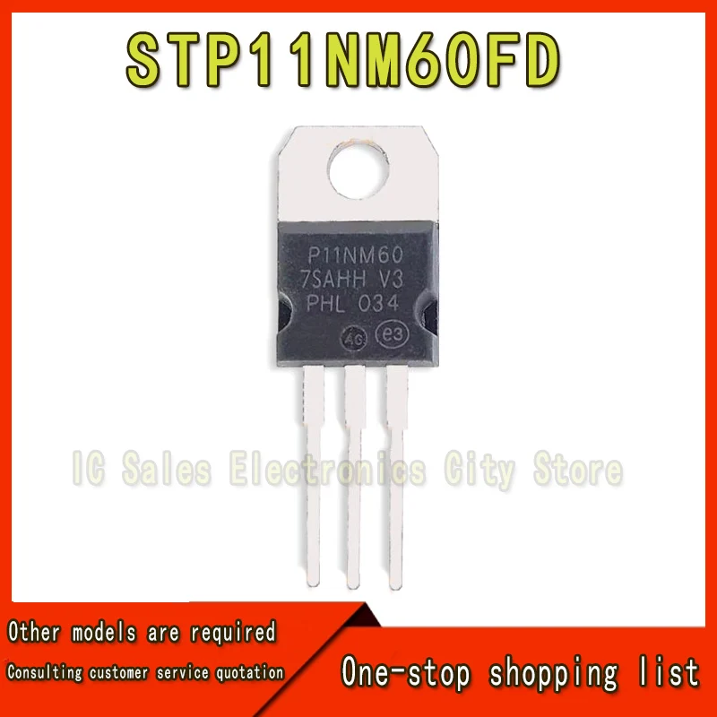 (5 Stuks) 100% Nieuwe P11nm60fd Stp11nm60fd Naar-220 Chipset