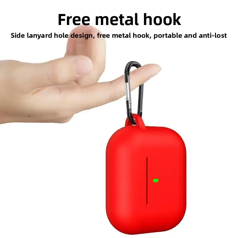 For AirPods Pro 3 Earbuds， Full Protection Durable Silicone Shell Lightweight Daily Use Wireless Accessory Cover