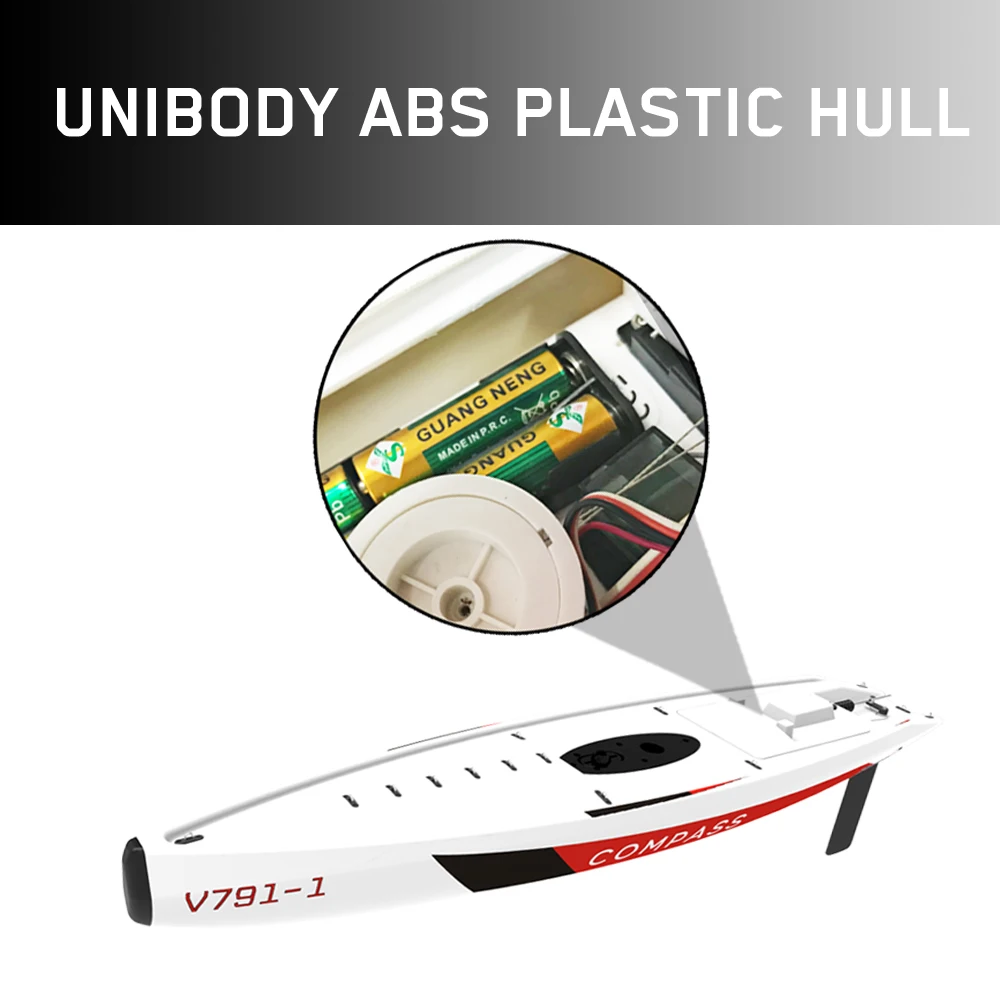 791-1 High End Remote-controlled Sailboat 65CM Competition Size Wind 2.4G New Water Remote-controlled Sailboat Model