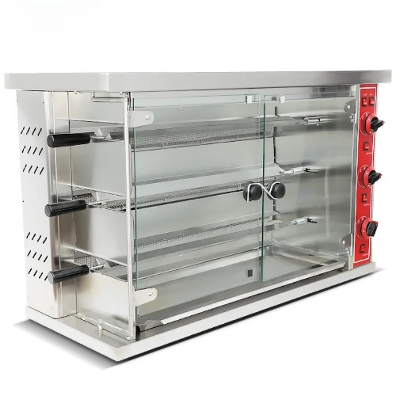 Stainless steel grill chicken machine for sale 4