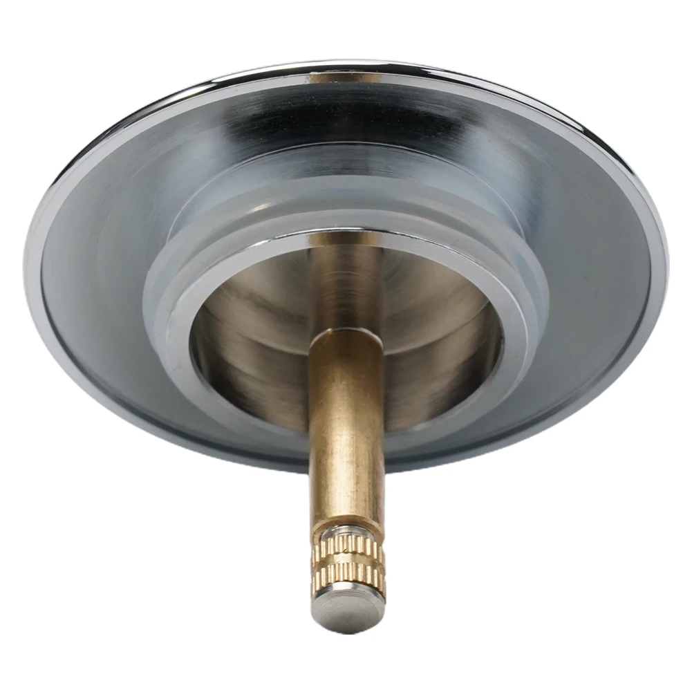 

Durable Water Plug Tub Stopper Adjustable Bath Bathroom Bathtub Brass Nickel Chrome Replacement 70mm Strainers