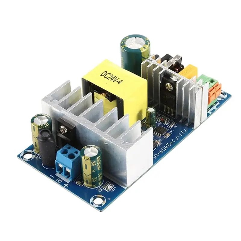 [B24B!】 AC-DC 24V 4A-6A Switching Power Supply Module High Power Design Featuring Overcurrent& Short Circuit Protection