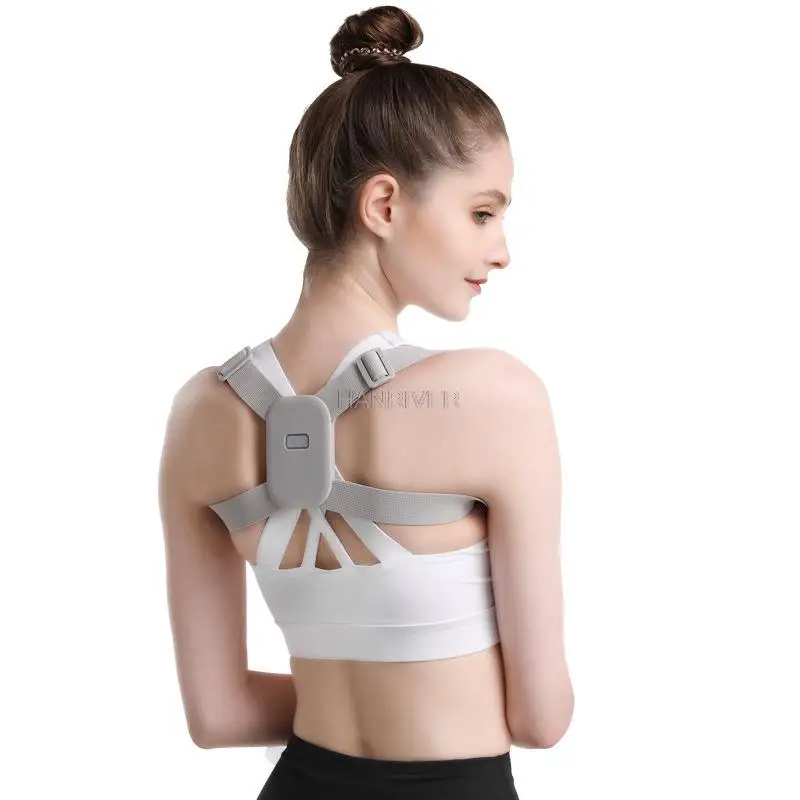 2020 Adjustable Intelligent Posture Trainer Smart Posture Corrector Upper Back Brace Clavicle Support for Men and Women