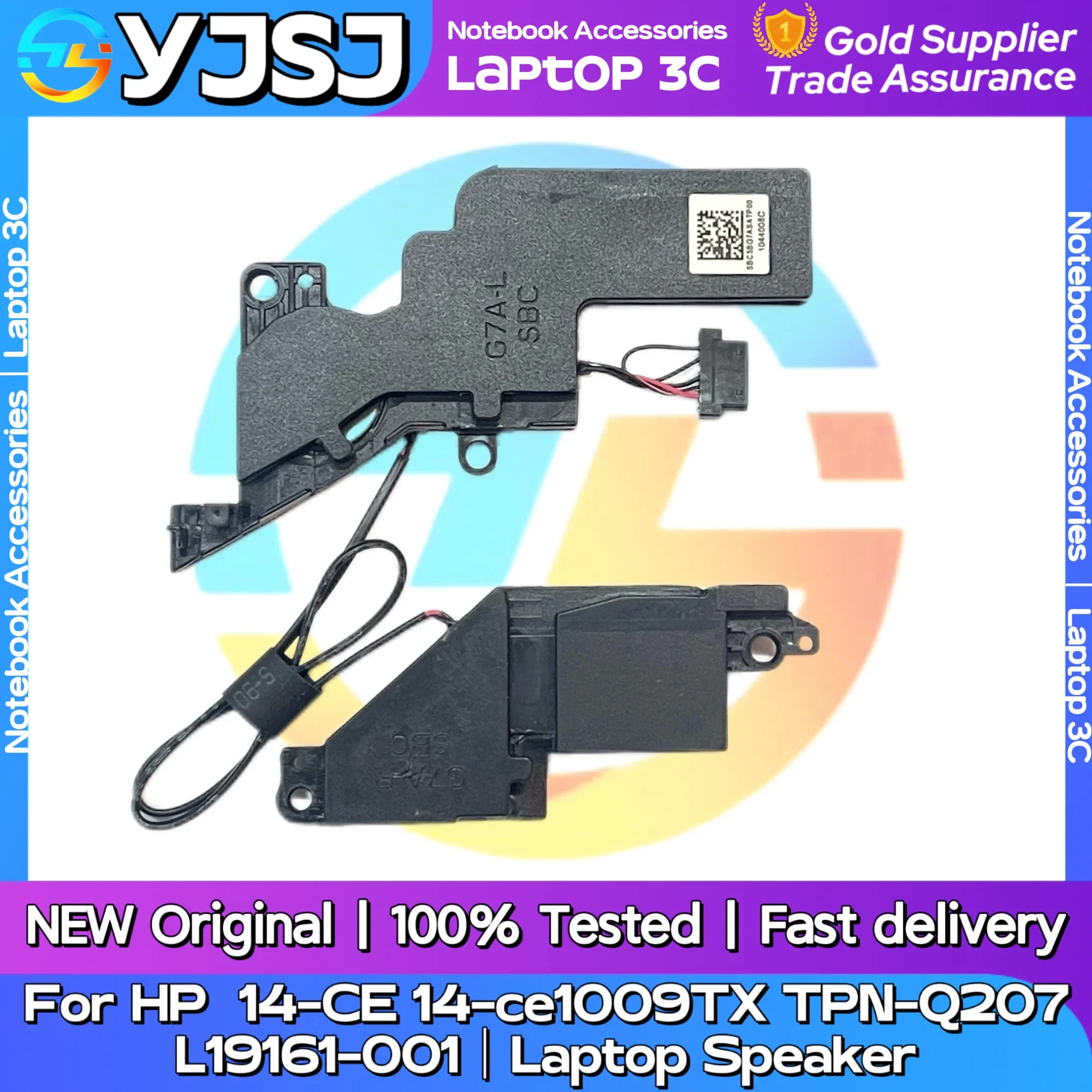 New Original Laptop Notebook Speaker For HP 14-CE 14-ce1009TX 14-ce0033TX 0027TX TPN-Q207 built-in speaker horn audio L19161-001