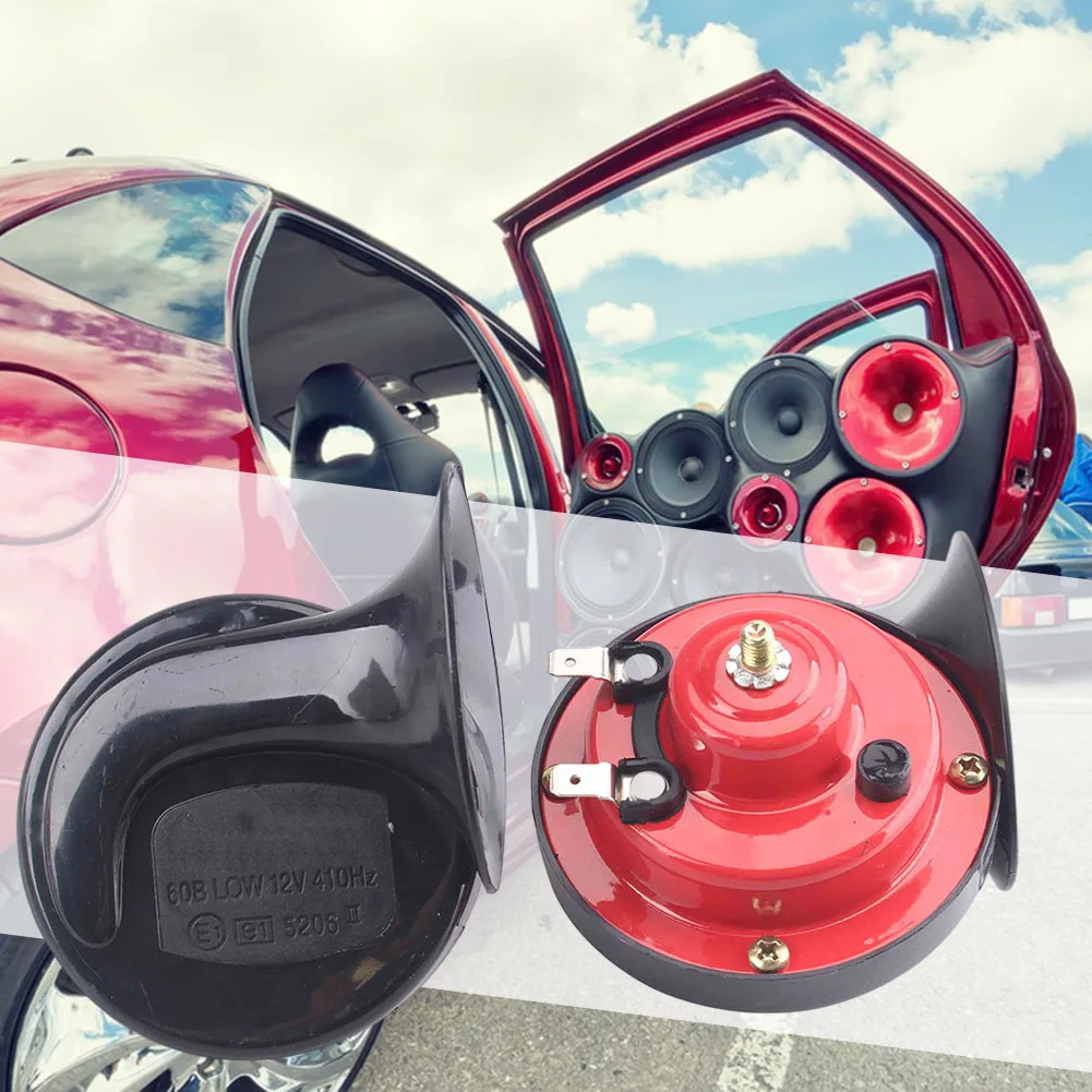 

Motorcycle Waterproof Snail-Shape Horns Easy Installation Automotive Horns Replace For Motorcycles Vehicle