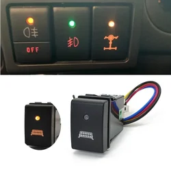 For Suzuki Jimny 2007 - 2015 Orange Light Car Light Bar Switch Button with Connection Wire