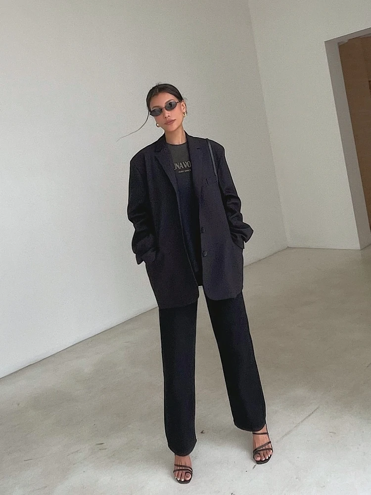 

Брюки DuanStyle Original: мягкие, удобные, прямого кроя, повседневные, весенняя новинка, черные, серые, с естественной талией, на молнии