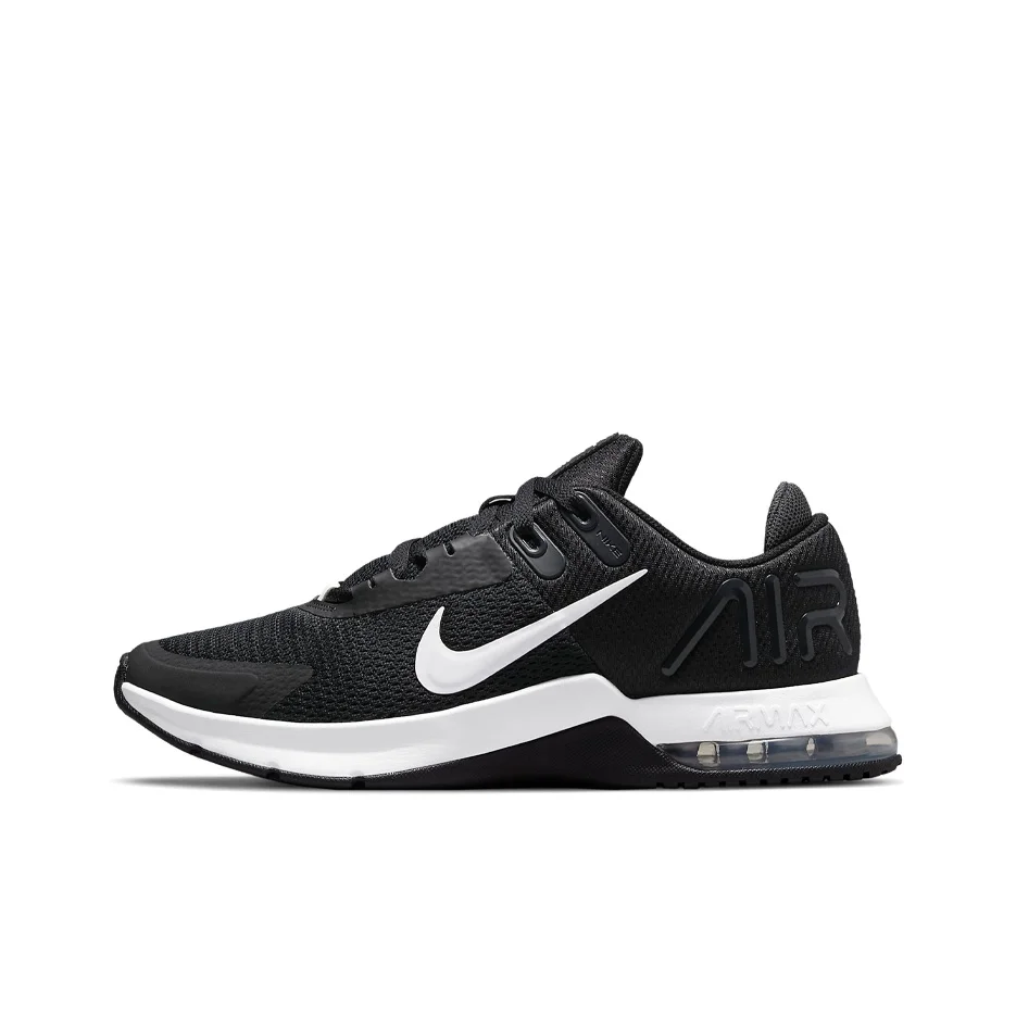 Nike Air Max Alpha Running Shoes Men's Low Top Black/White CW3396-004