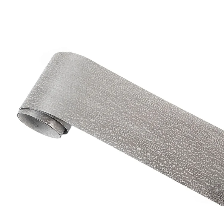 Natural Silver Gray Pearlwood Veneer, 0.3mm, 250x16cm, For Decoration, Speaker & Cabinet Veneering.(Backing Non-woven Fabric)