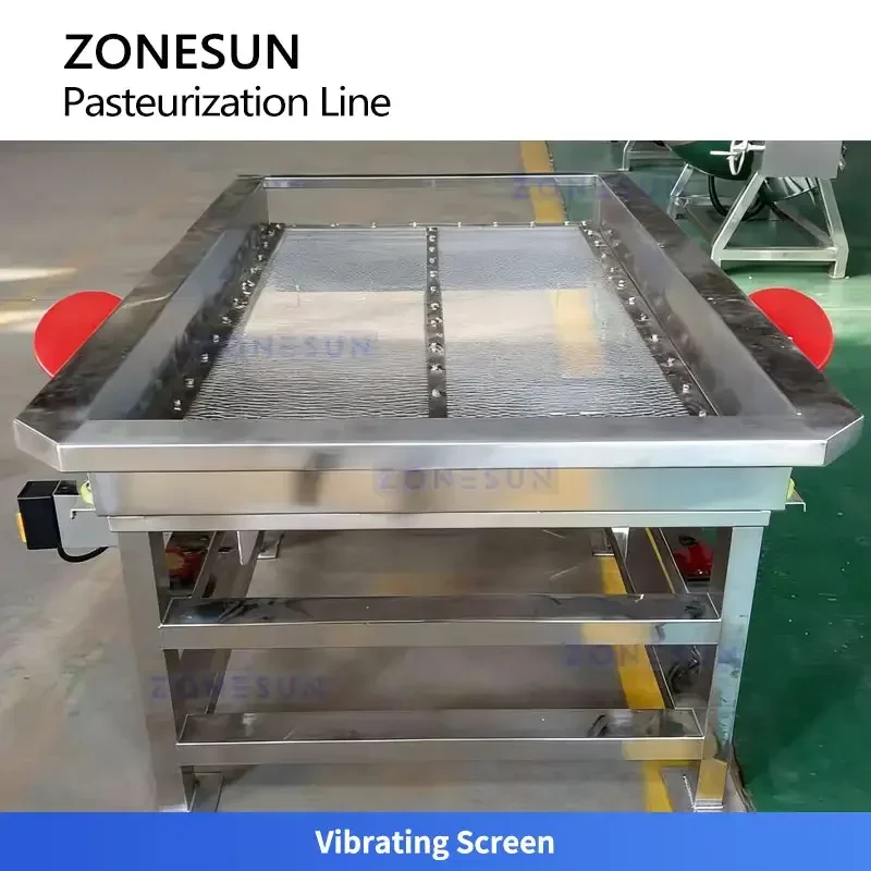 ZONESUN ZS-PM3 Spray Pasteurization Production Line Food and Beverage Pickle Product Processing