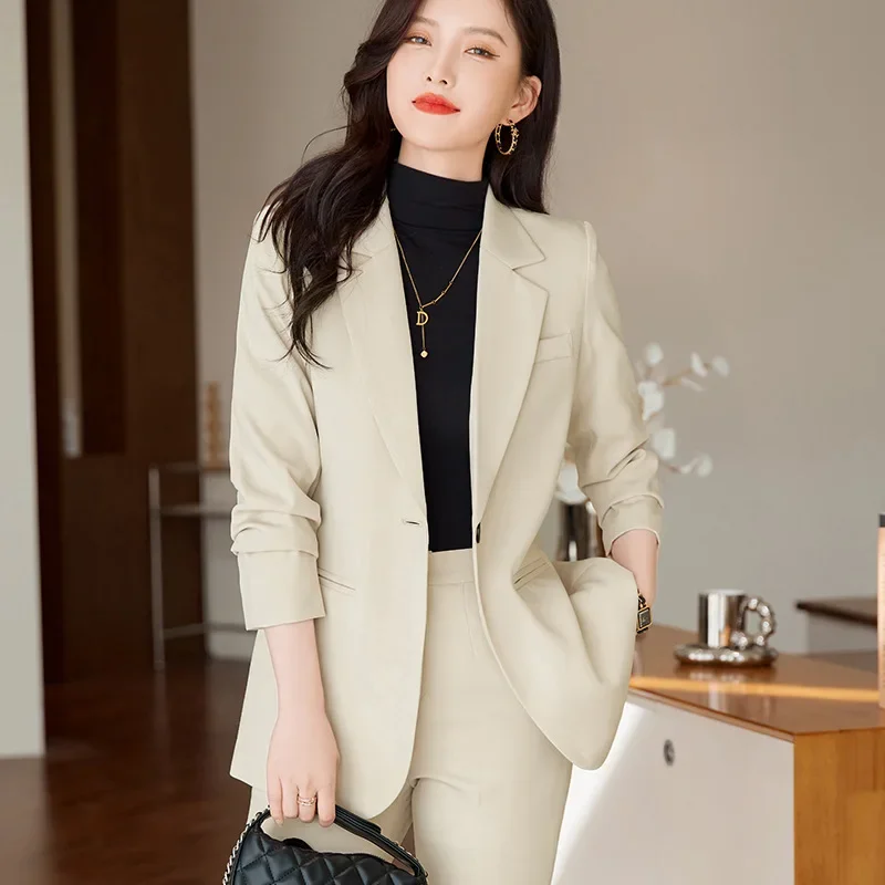 6280 Small Suit Outfit Women\'s Spring and Autumn New Casual Fashion Temperament Small Size Western Style Professional Tailored S