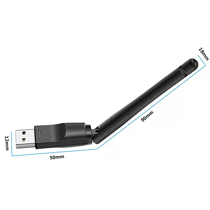 150Mbps Mini USB WiFi Adapter MT7601 Wireless Network Card Wifi Receiver For PC Laptop Windows 2.4G
