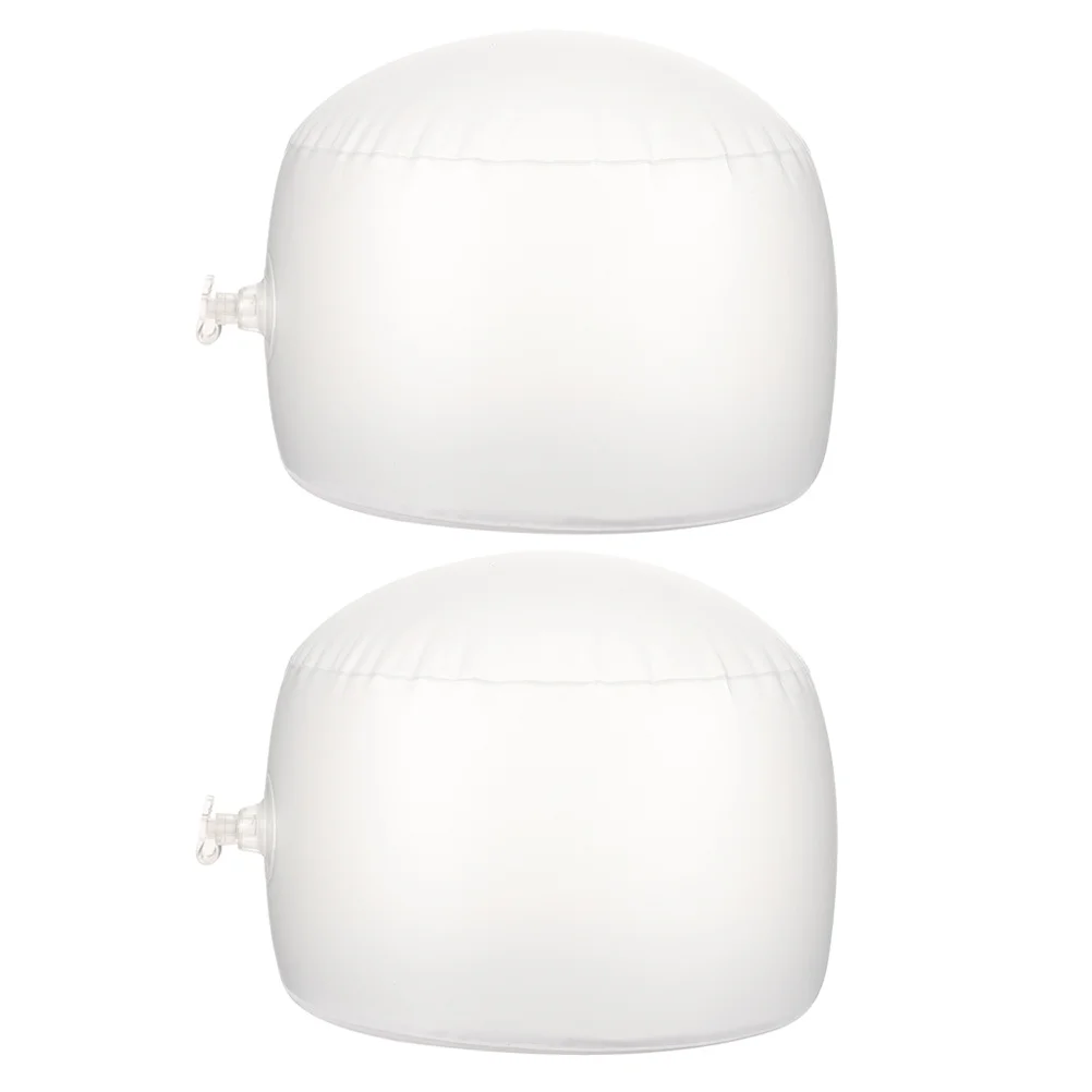 2 قطعة قبعة قابلة للنفخ المشكل مادة PVC موثوقة الشكل الاحتفاظ مريحة تناسب مختلف أنماط القبعة الحفاظ على قبعتك على شكل #6