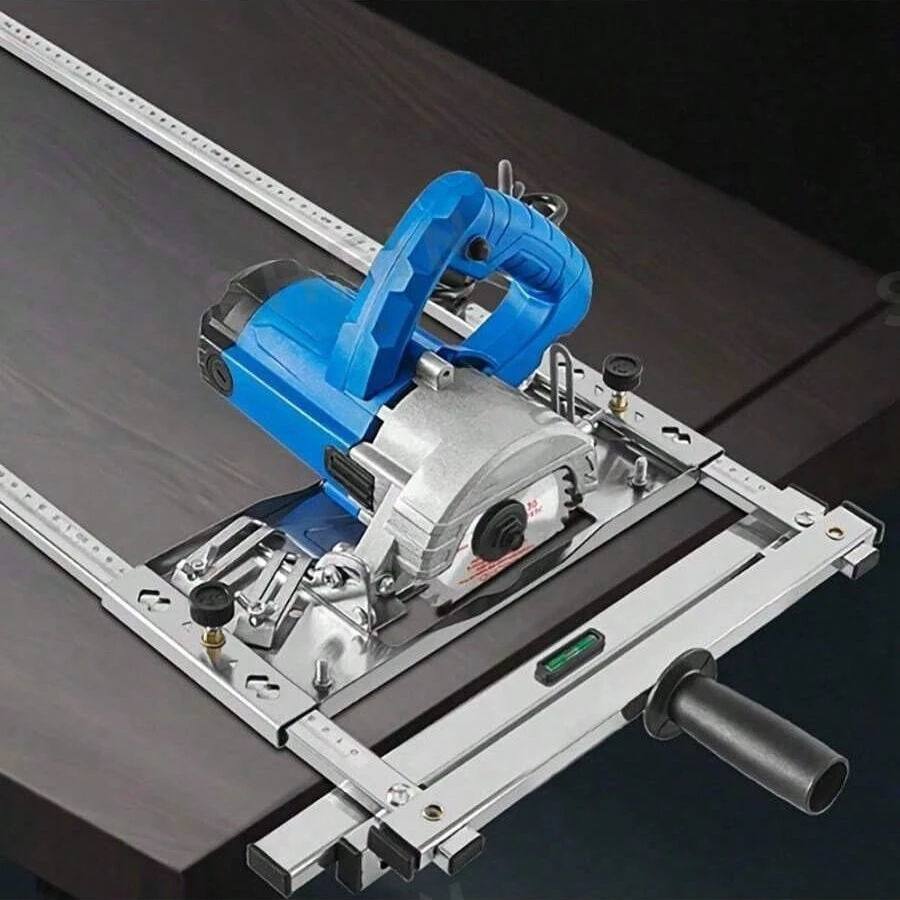 Направляющая для кромок из нержавеющей стали, позиционирующий инструмент для резки деревянной доски, электрическая циркулярная пила, триммер, аксессуары для станков