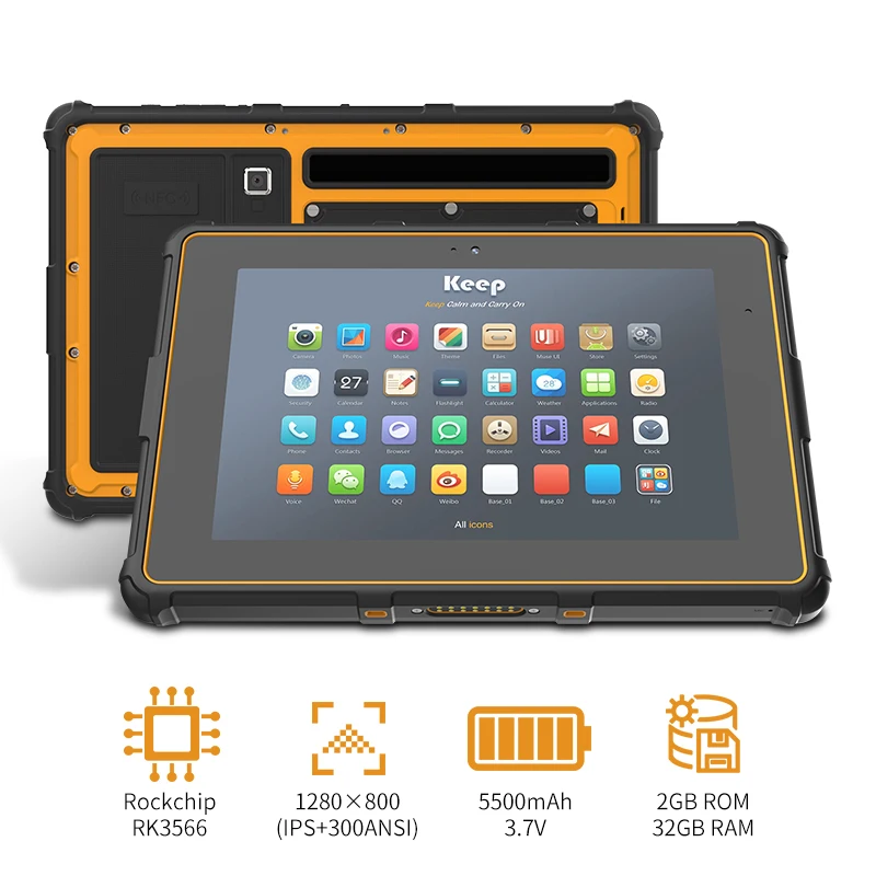 HIGOLE F8R Rugged industrial Tablet PC Android 11 Home Handheld Mobile Computer Waterproof 8 Inch Touch Screen IP67 GPS 5500mAh