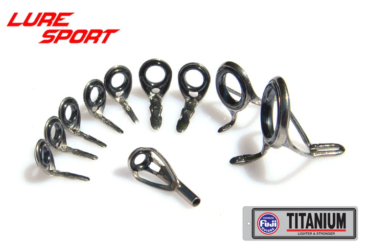FUJI Titannium Frame10pc Set TORZITE Ring TLRVTG10 TKBTG TKTTG TKGTT SIC Ring TLRVSG10 TKTSG TKBSG TKGST Rod Building Component