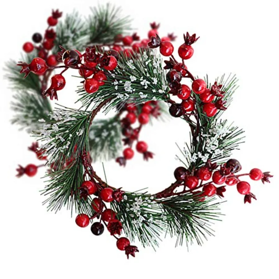 2 Pcs Red Berry Pin…