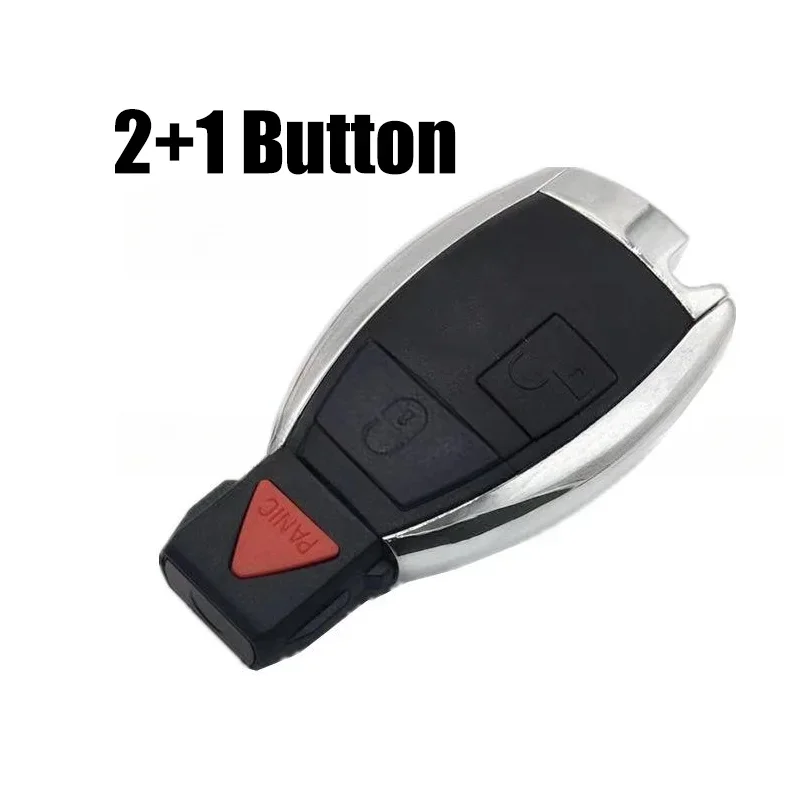 1 Pcs Replacement 2+1 Button ABS Car Key Shell Cover With Blade For Benz C E G S R AMG CL CLK CLS SL SLK