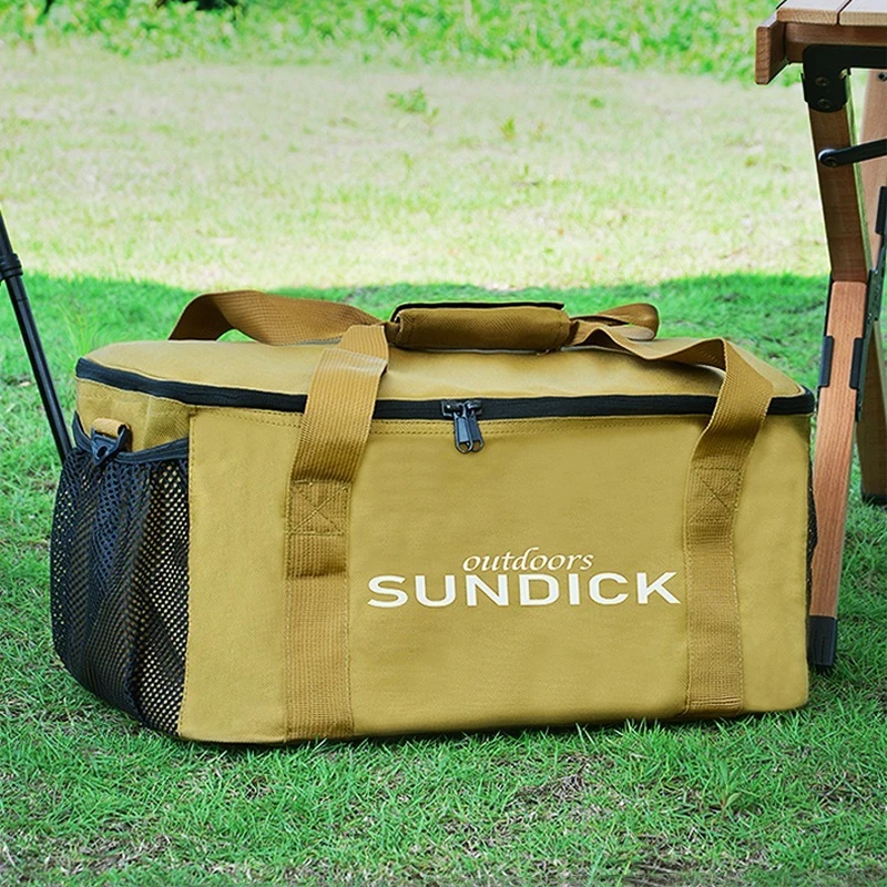 Outdoor Picnic Bag Waterproof Camping Travel Organizer Bag Thermal Cooler Lunch Box Portable Food Large Capacity Storage Handbag