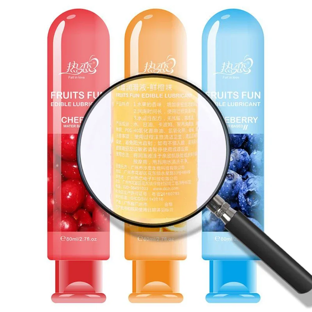 Lubrifiant de Bain Passionné Fruité pour Adulte, Fil de Dessin, Soluble dans l'Eau, Corps, Pas Facile à Sécher, Non Irritant