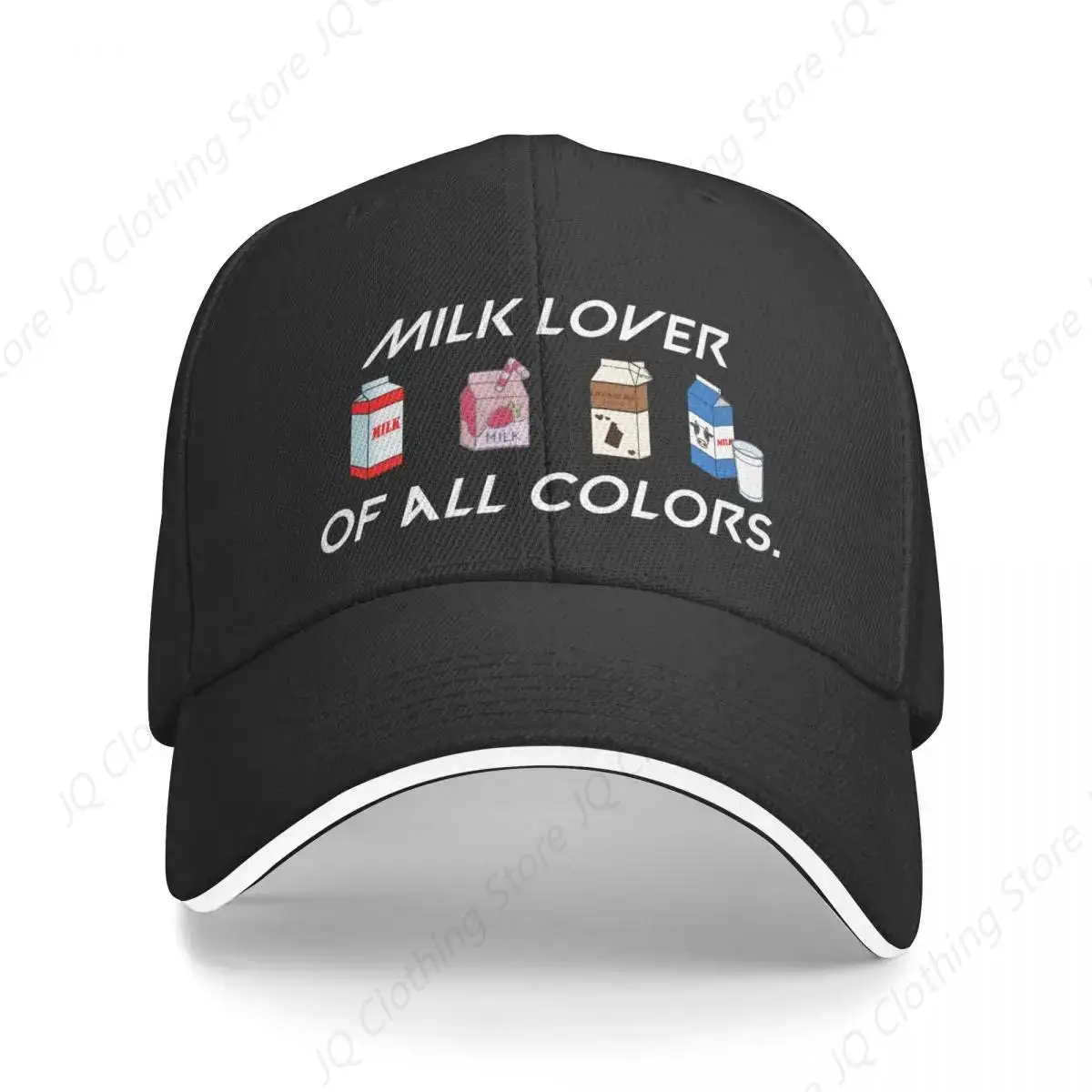 

Milk Lover Baseball Cap Hip Hop Uv Protection Solar Hat Visor New Hat Women's Hats For The Sun Men's