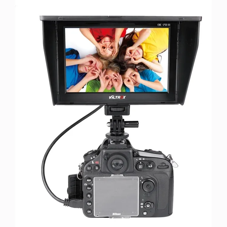 

VILTROX DC-70 II 7" TFT LCD HD Monitor AV Input 1024 * 600 for DSLR Camera Camcorder