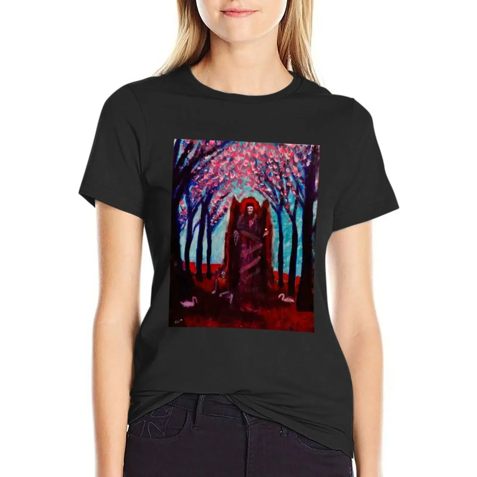 

Rasha' T-Shirt anime animal prinfor sublime female oversized t shirts for Women