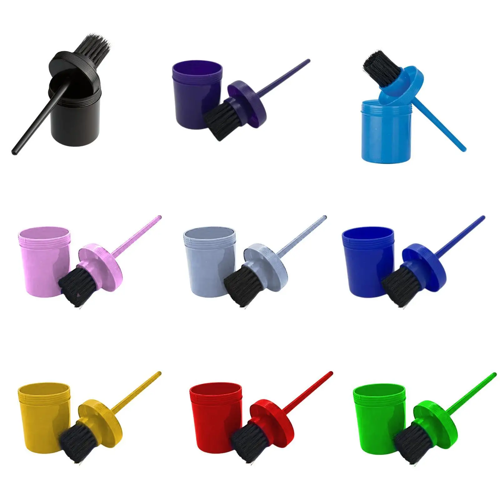 فرشاة شحم الحافر، مقبض مريح خفيف الوزن، سهل الاستخدام، معدات الفروسية المحمولة للماعز، الأغنام، الخنازير، الماشية